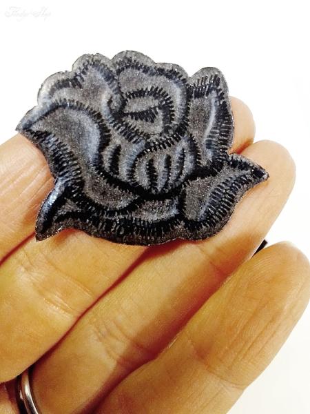 Rosenköpfe Flicken zum Aufbügeln